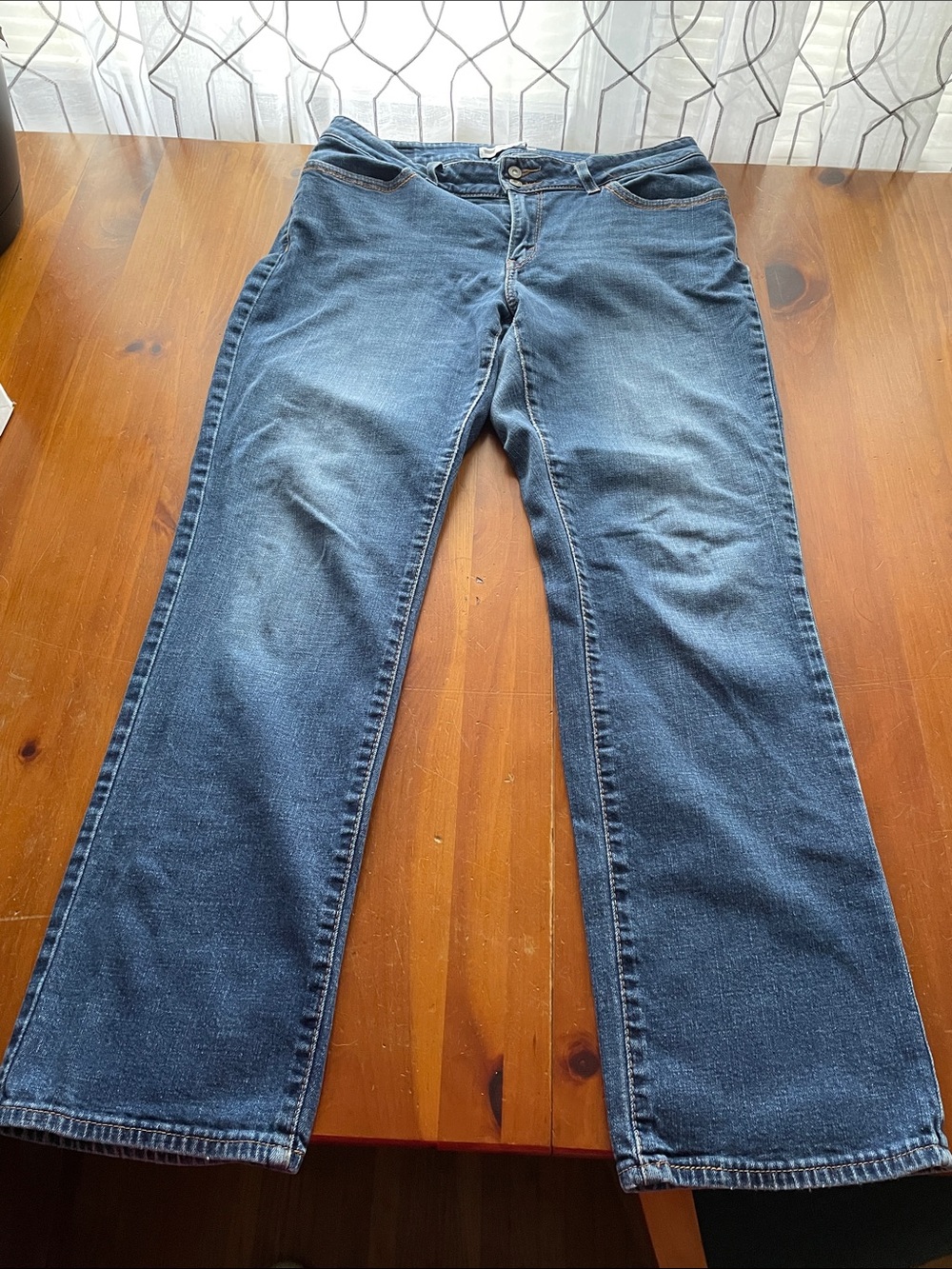 Levi's Women's Blue Flared Jeans